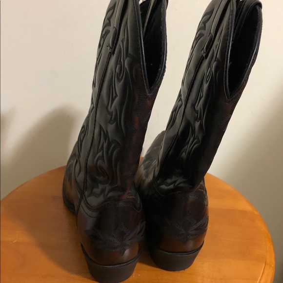 Laredo Hawk Western Leather Boots - Picture 5 of 6